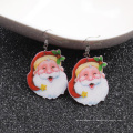 Ventes directes d&#39;usine Europe et américain Nouveau dessin animé Migne Santa Claus Metal Metal Orees Fashion Creative Christmas Series Oreille d&#39;oreille